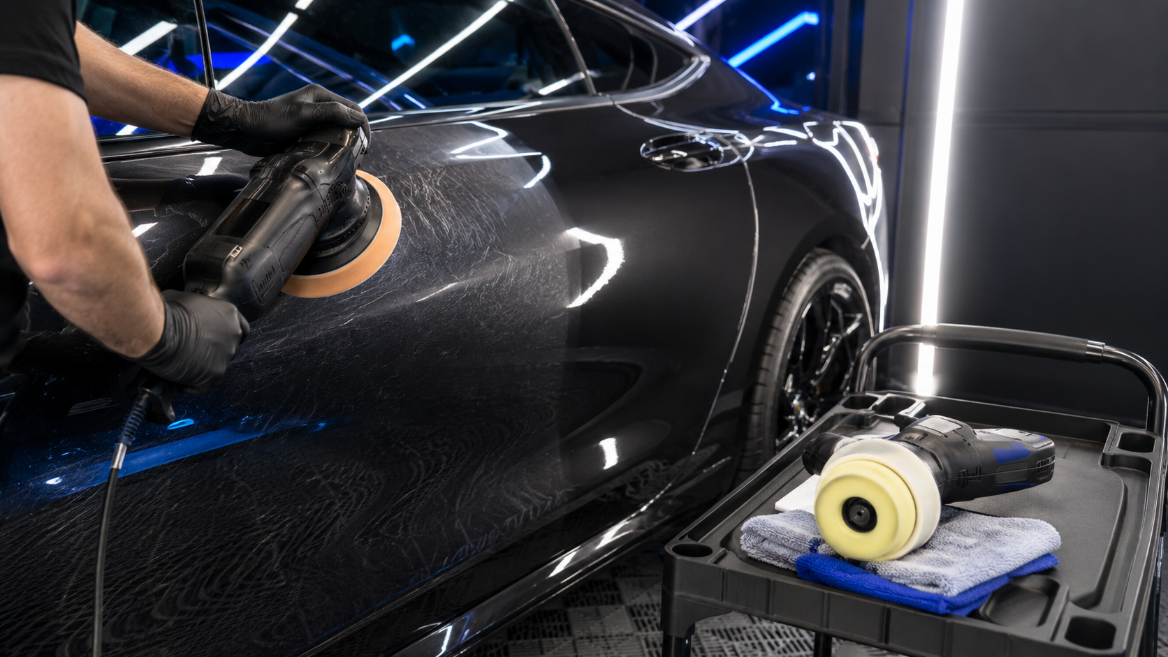 Multi-Step Correction Paint Correction example